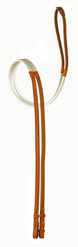 54" Oiled Newmarket NEW Edgewood Fancy Stitched Reins 